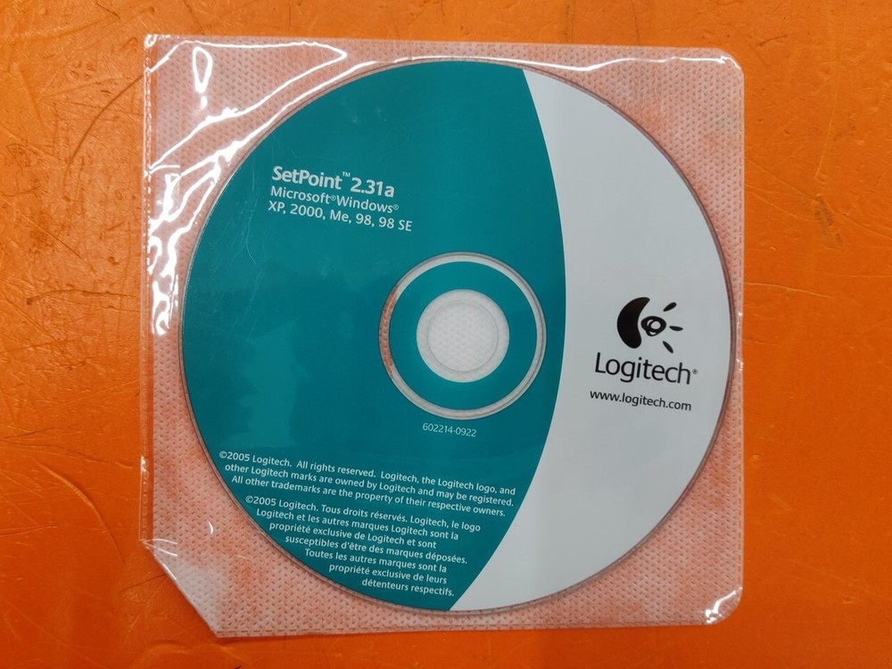 ⭐️⭐️⭐️⭐️⭐️ Logitech SetPoint 2.31a CD for Windows XP, 2000, Me, 98, 98 SE