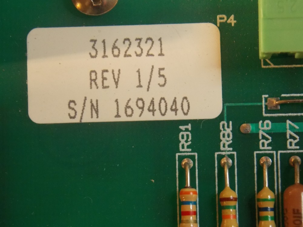 Bruce Systems Model 7630 6-Channel Overtemp Module 120V