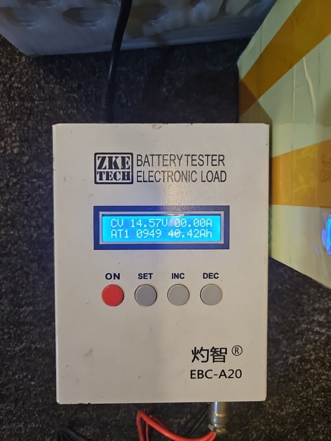 Valence U1-12RT 12.8v 40Ah Lithium Iron Battery tested