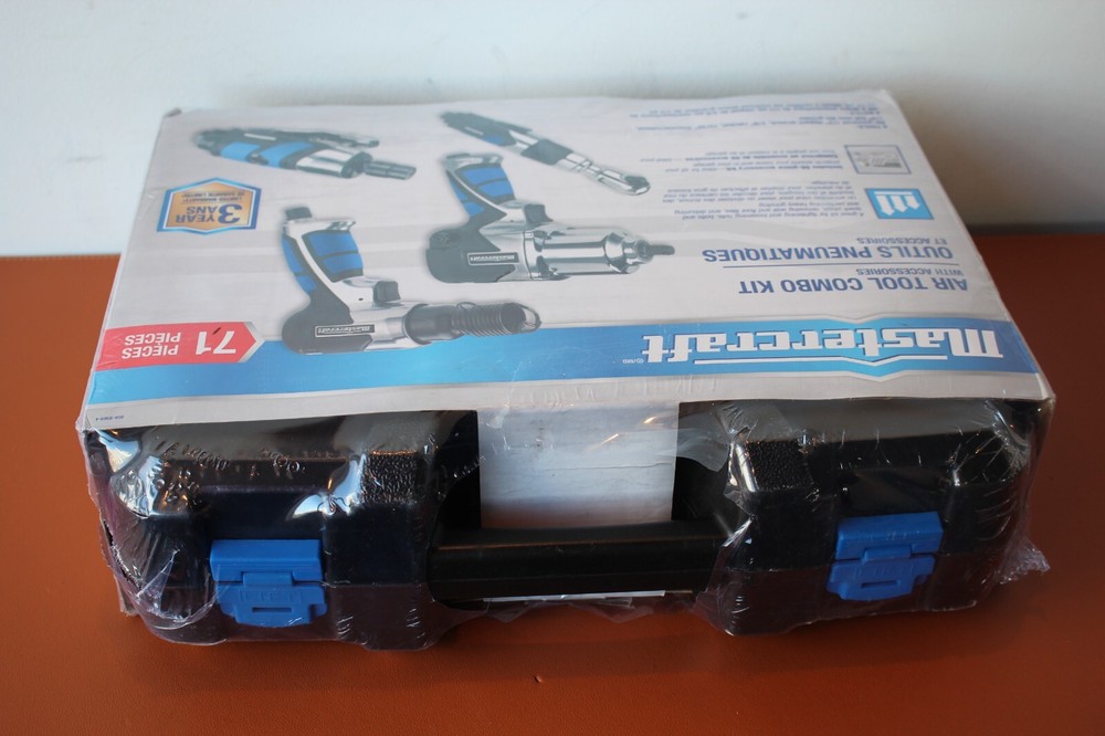 Mastercraft Multi-Purpose Tool Combo Kit w/ Accessories 71-Pieces #058-9369-4