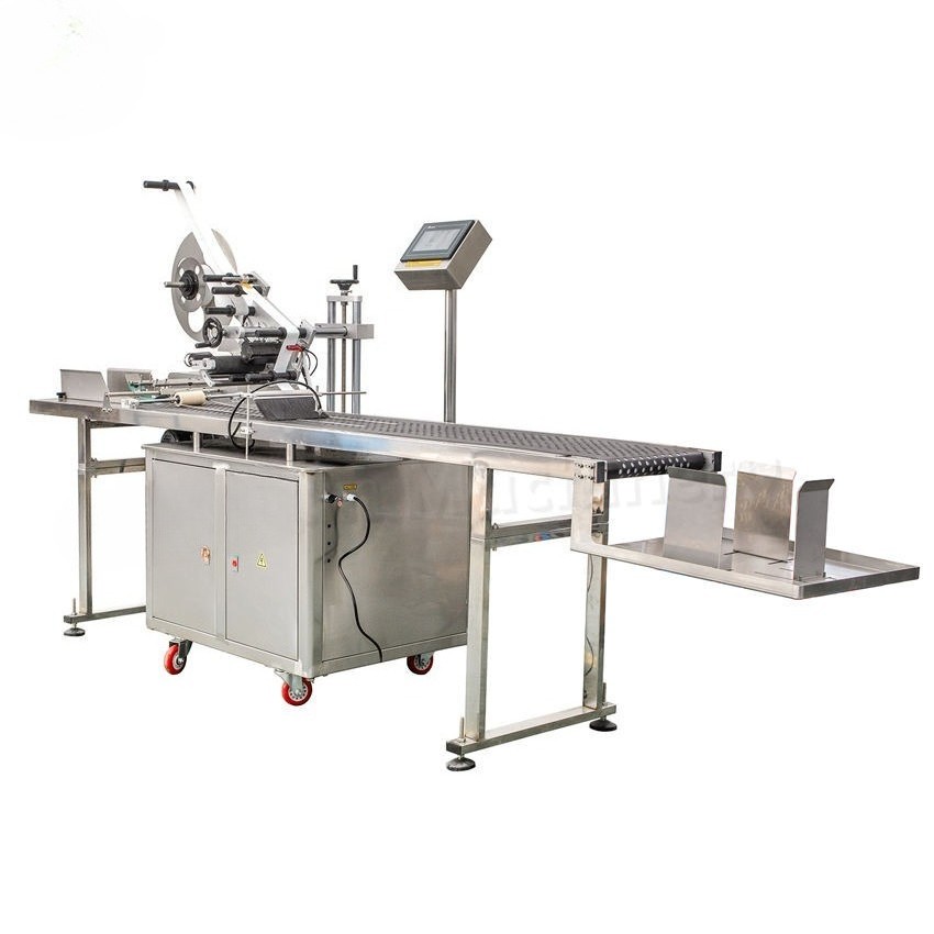 Automatic Flat Applicator Plane Paging Labeling Machine for Carton Box Bag Pouch