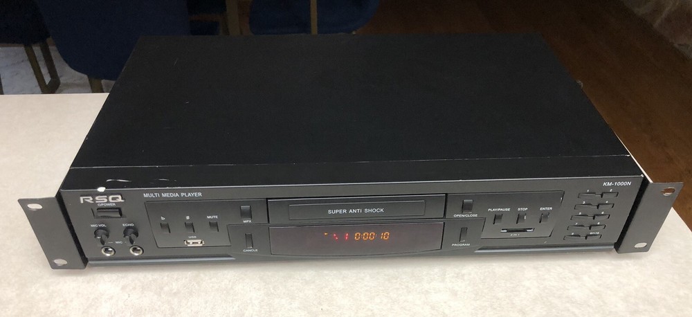 RSQ Multi Media Player Cd DVD LM-1000N Working Tested