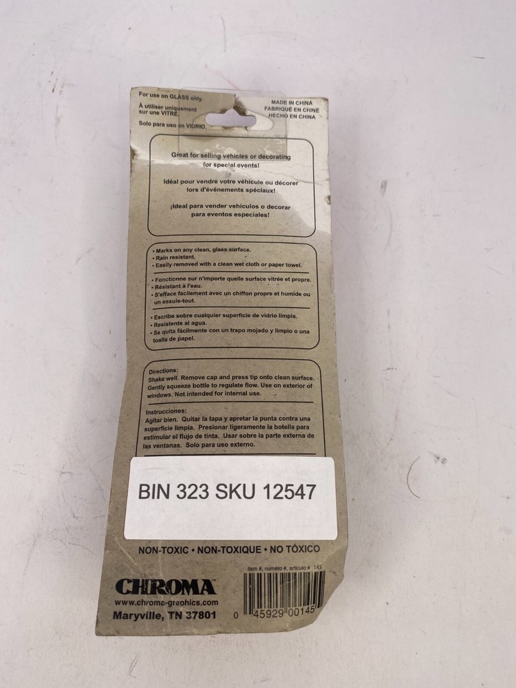 Chroma Pink Window Marker 2.05 oz