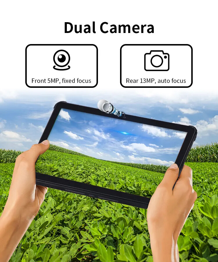 High Performance 10'' IP68 Waterproof Android 12 Rugged 4G Tablet PC