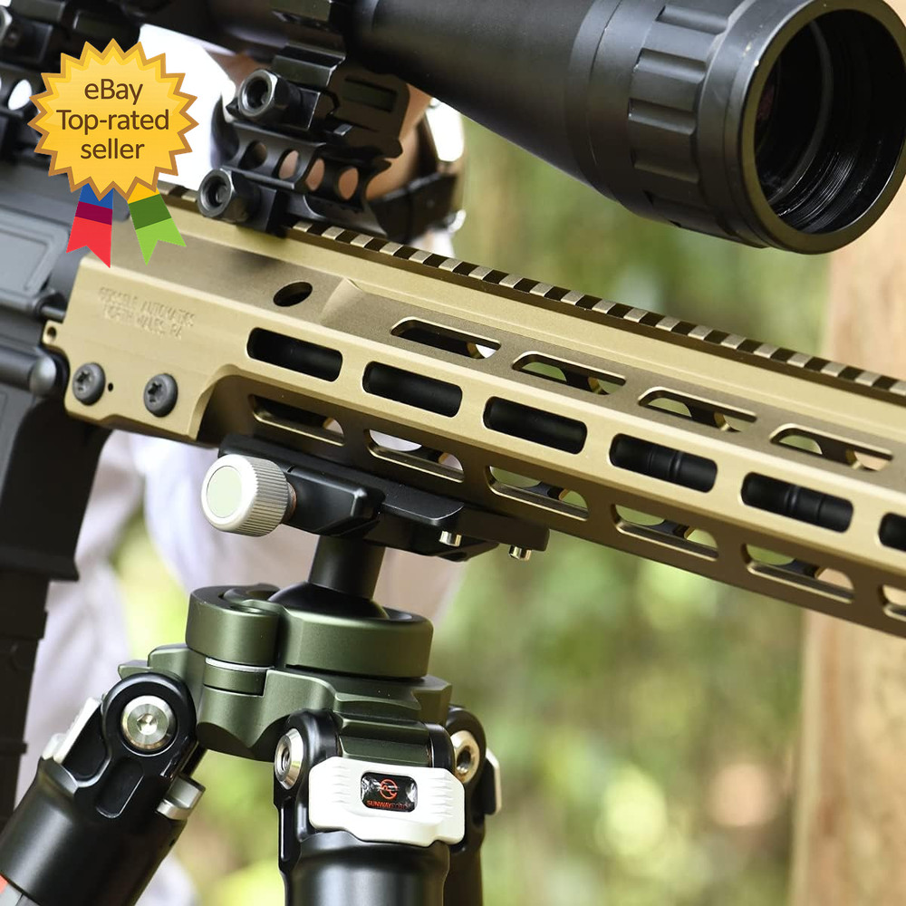 Arca Dovetail Rail M-LOK Quick Release Tripod Mount Adapter