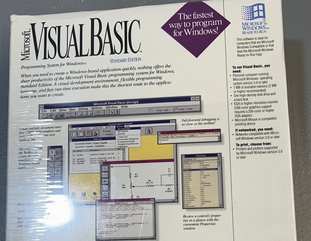 Microsoft Visual Basic *NIB Unopened!*