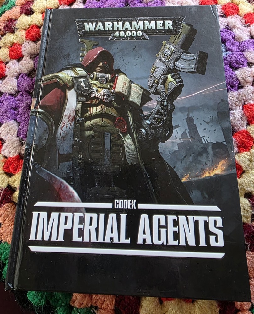 Warhammer 40k Codex  Imperial Agents hardback  book