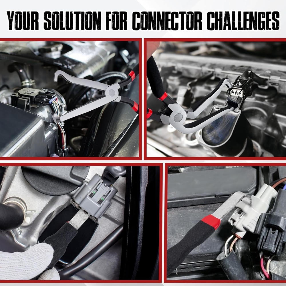 Electrical Disconnect Pliers Connector Separator Terminal Plug Removal Tool Kit