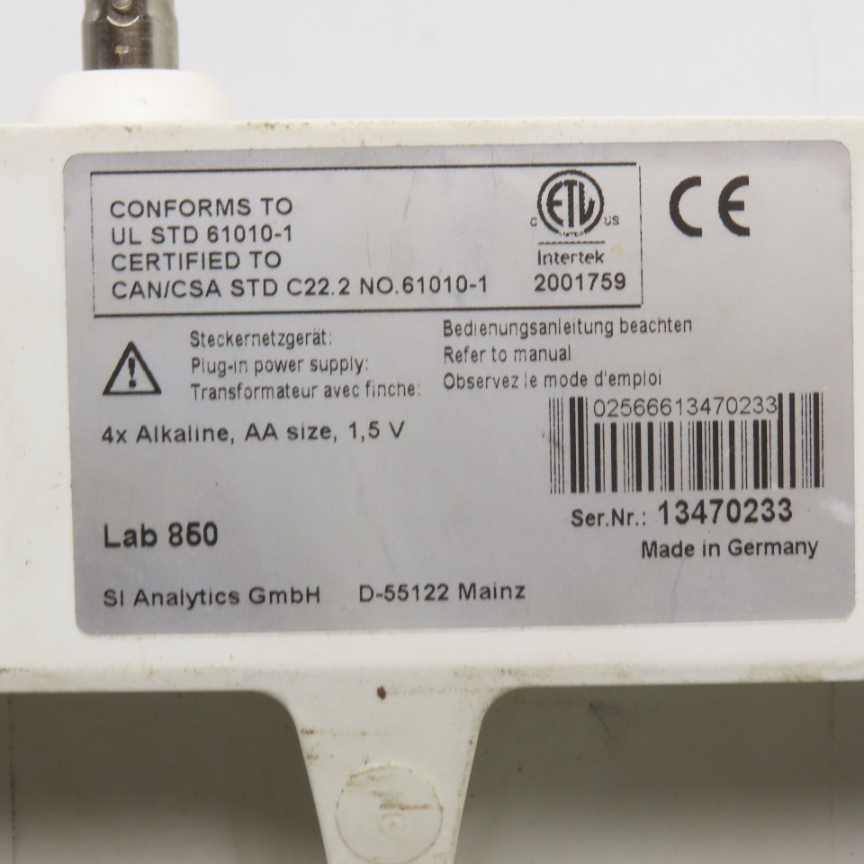 Schott Lab 850 Laboratory PH Meter Console