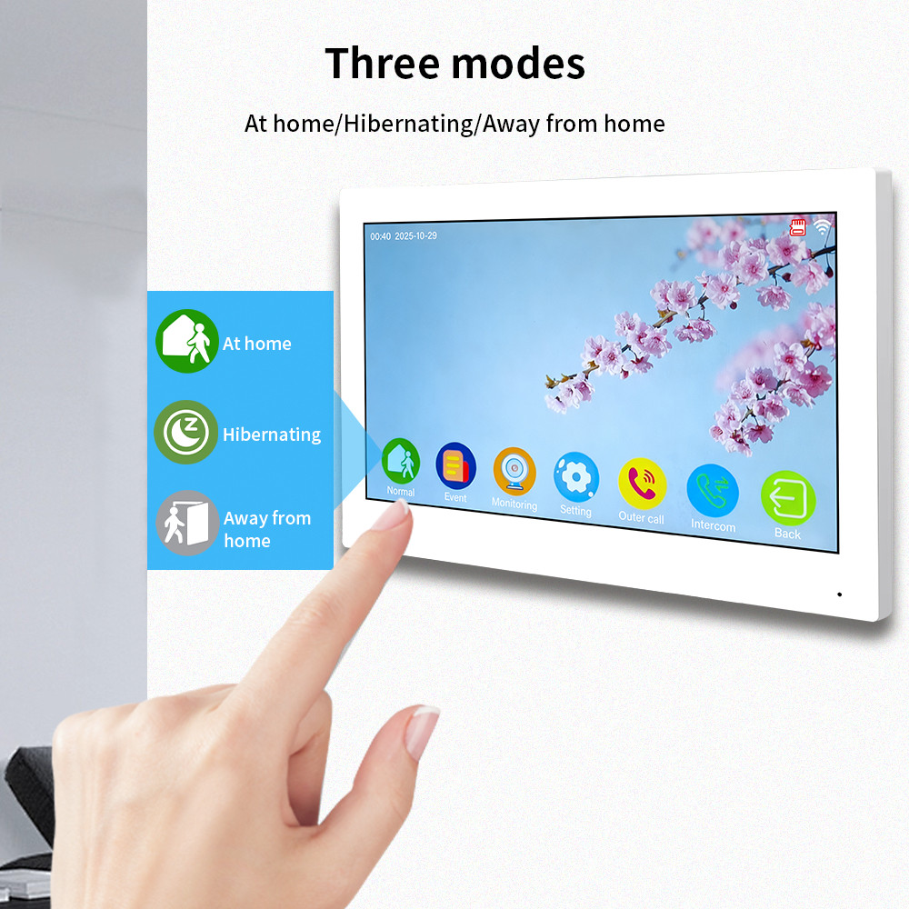 1-32 Unit Apartment Video Intercom System with Face Recognition, Access Control