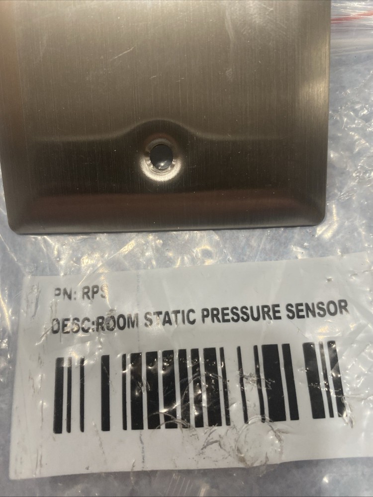 Room Static Pressure Sensor Plate RPS Kit w Screws