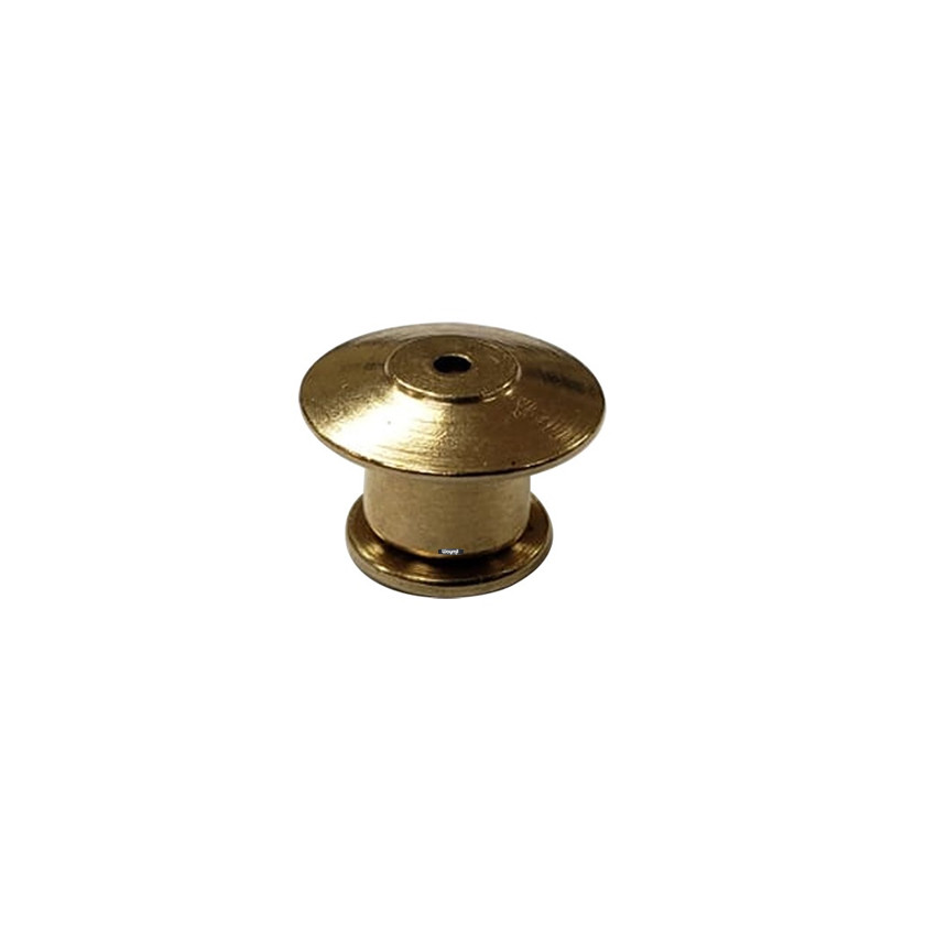 Brass Locking Flat head Backs Clasp Clutch MADE IN USA Pkg 100 PCS