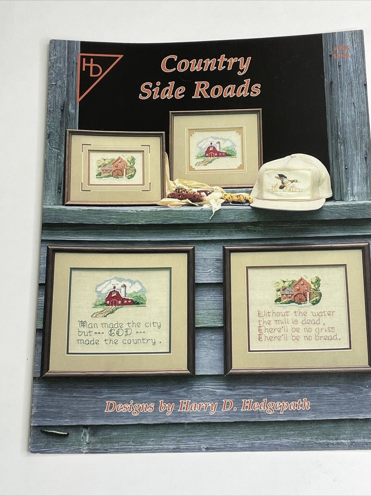 Harry D Country Side Roads Cross Stitch Pattern