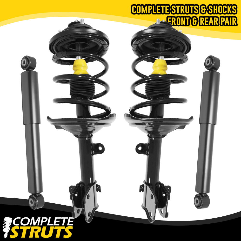 2003-2006 Acura MDX Front Quick Complete Strut Assemblies & Rear Shocks Bundle