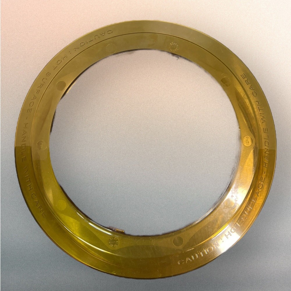 NuWave Pro Plus Infrared Oven Model 20601 Replacement Amber Plastic Dome Cover