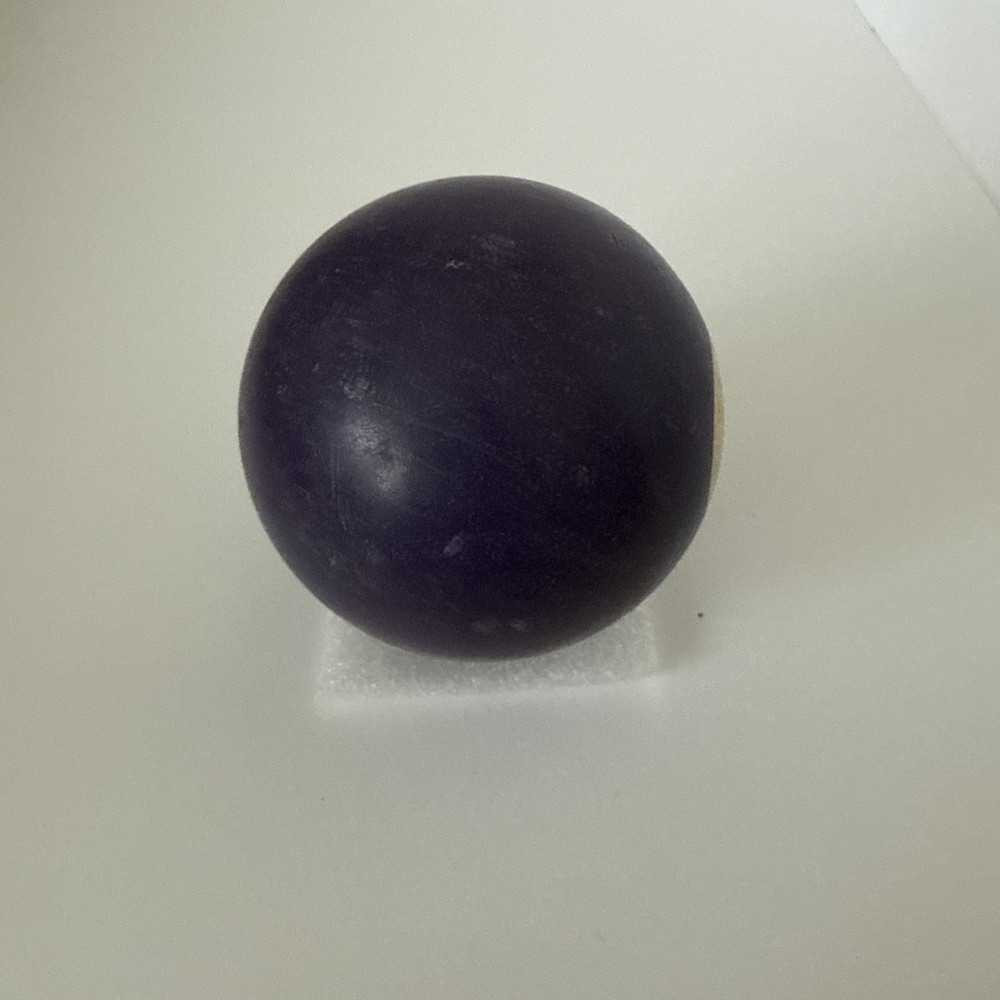 Vtg Single Billiard Pool Ball Standard 2 1/4" Replacement Number 4 Purple Solid