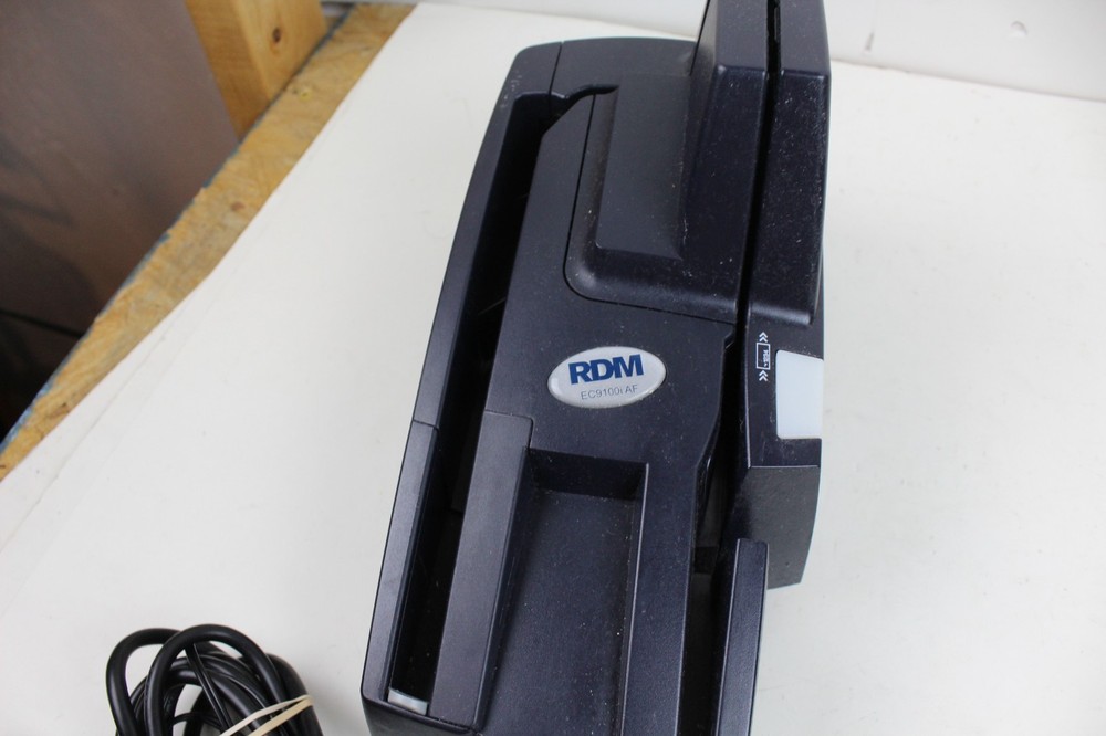 RDM EX9103F Deluxe Check reader scanner EC9100i AF w/ power cable