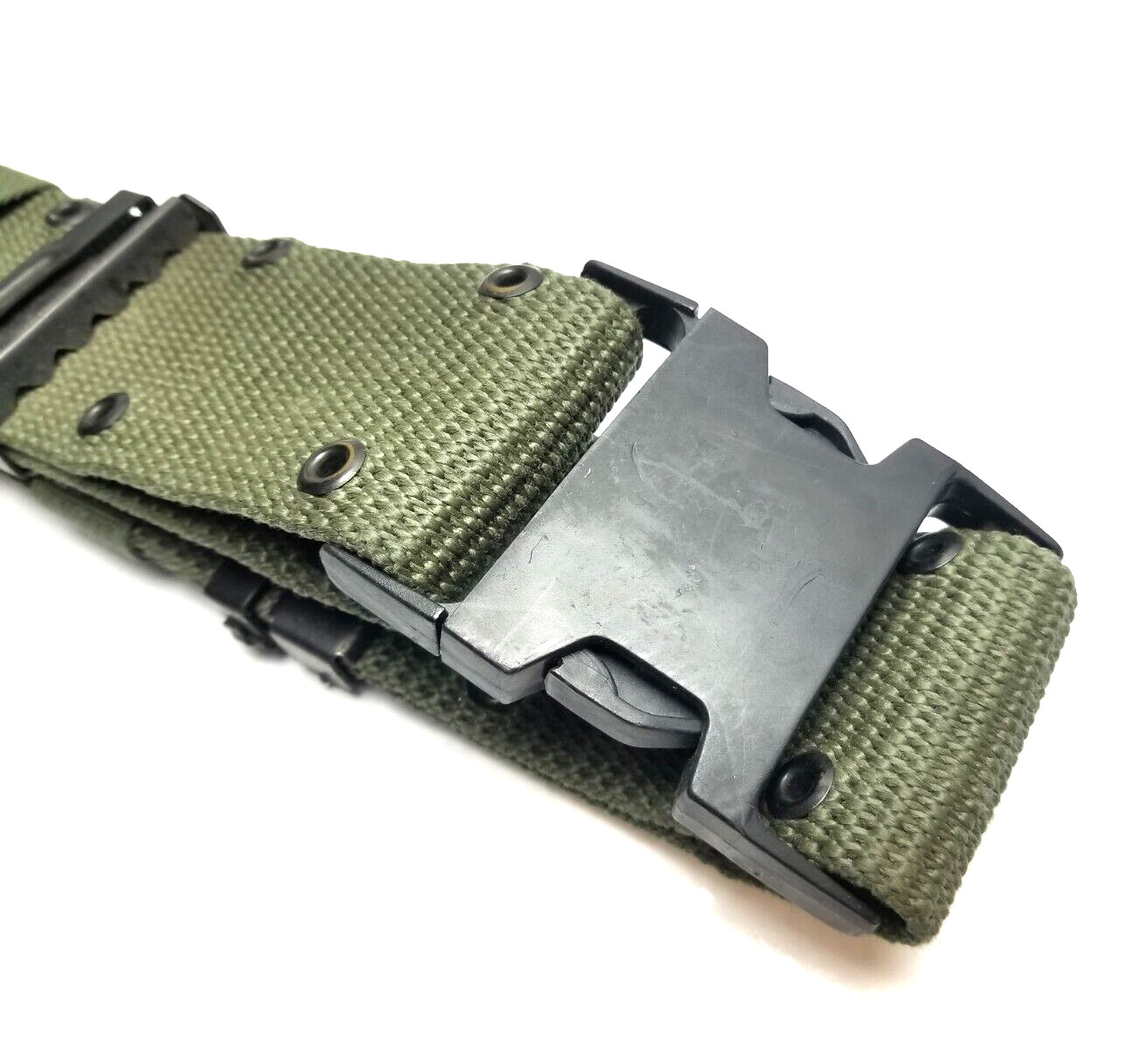 USGI LC2 ALICE Belt Individual Equipment Military USMC Web Belt OD Green MEDIUM