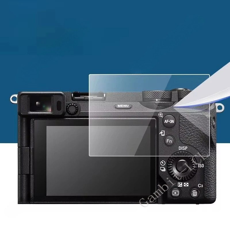 2PCS Sony Alpha A5000 A6000 A6100 A6300 Camera Tempered Glass Screen Protector