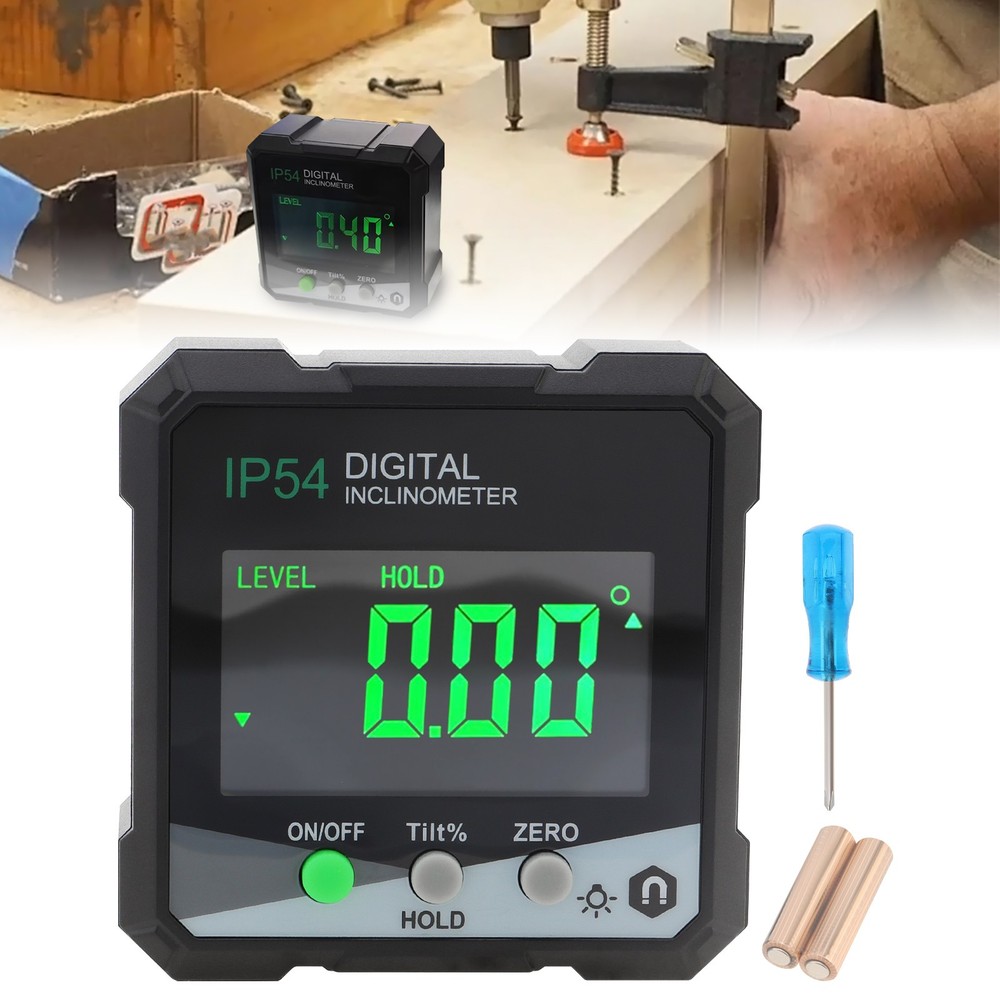 Digital Level Angle Gauge Meter Magnetic Electronic Level Angle Finder