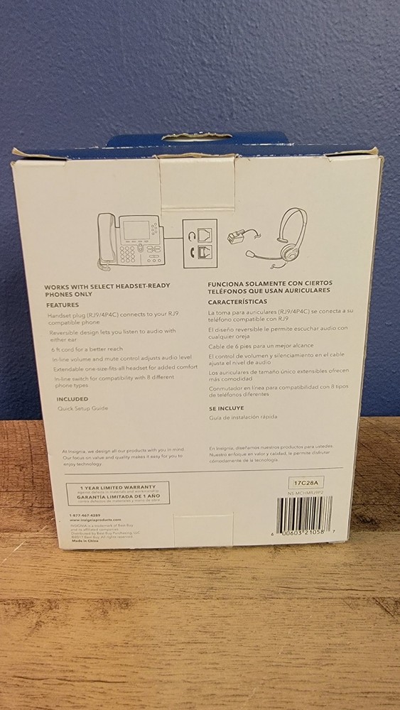Insignia Landline Phone Headset