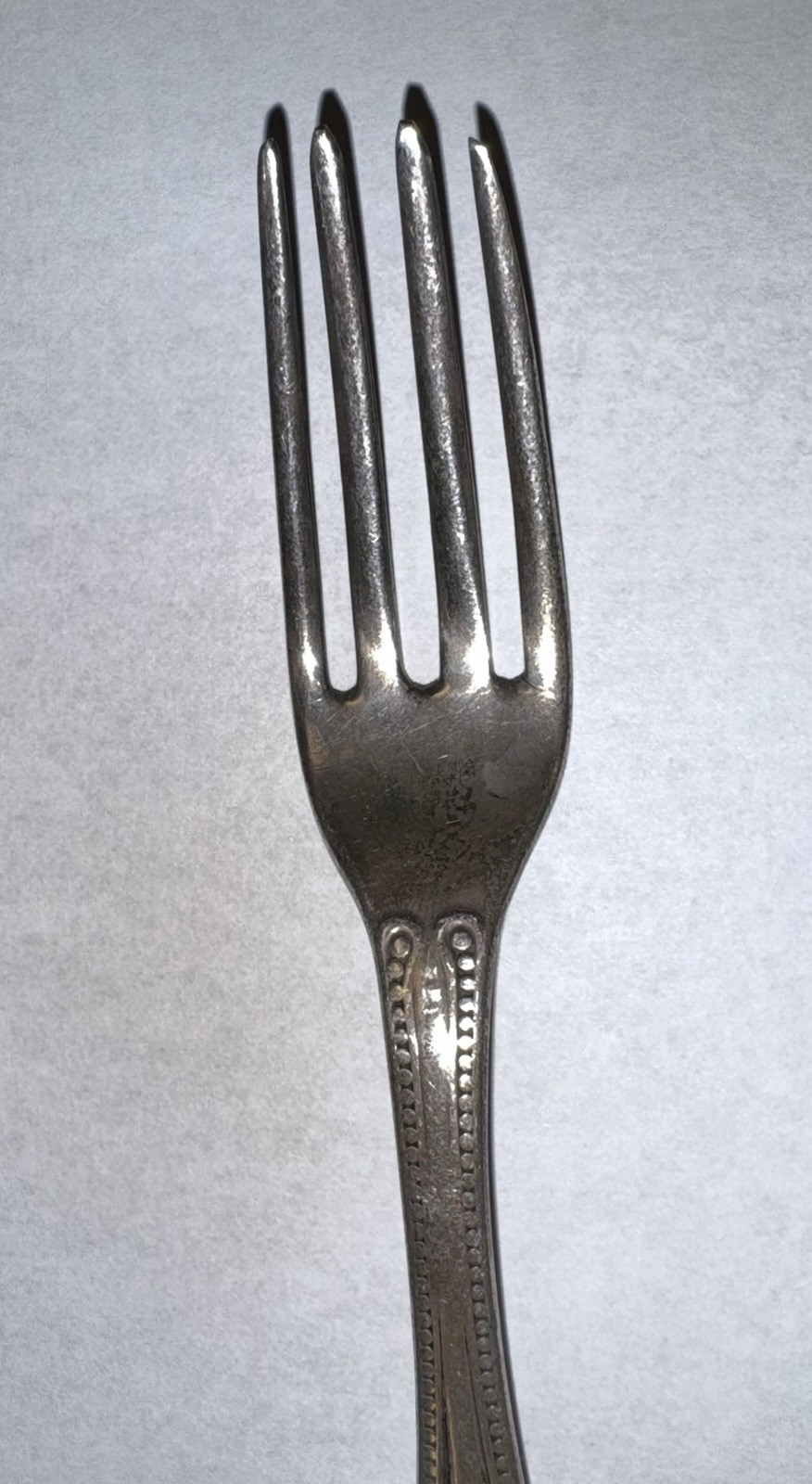 Antique J Conning Mobile Al Silver Fork Civil War Era