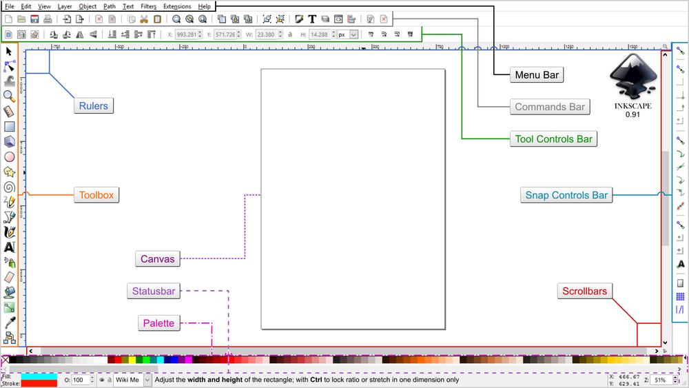 Inkscape Pro Illustrator - Vector Graphic Design Software for Windows on CD-ROM