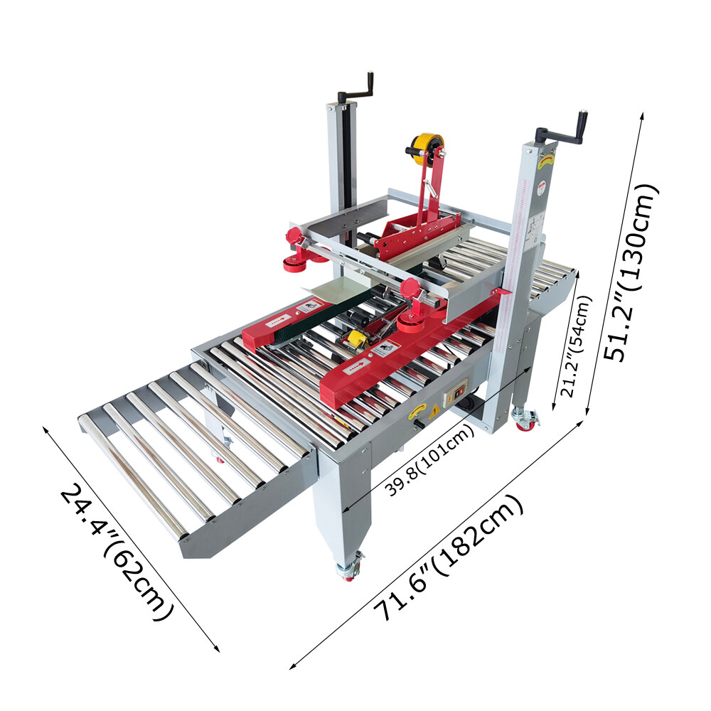 110VAutomatic Carton Sealing Machine Express Baler Packaging Machine Left-Right