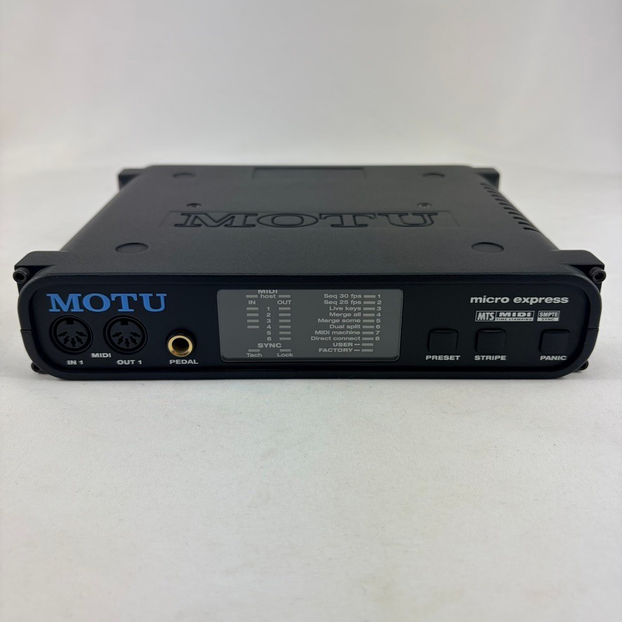 MOTU Micro Express 4x6 USB MIDI Interface with SMPTE