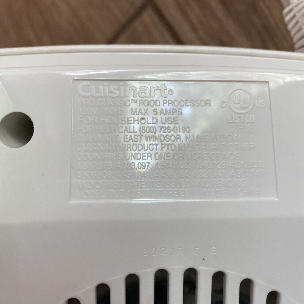Cuisinart Pro Classic Food Processor DLC-10 Replacement Motor Base Tested