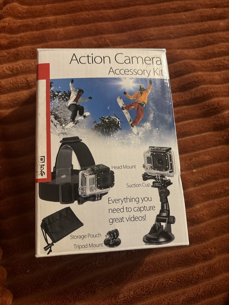 Sunpak-PlatinumPlus Action Camera Accessory Mount Kit/ Black/ Action
