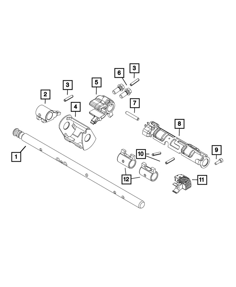 Genuine Mopar Hex Flange Head Bolt 68331271AA