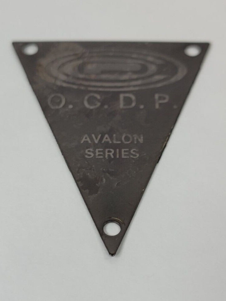 OCDP Drum Badge with Mounting Screws