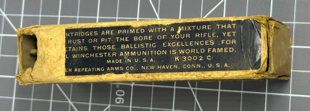 EMPTY BOX ONLY Winchester 30-30 Staynless Soft Point Ammo Box