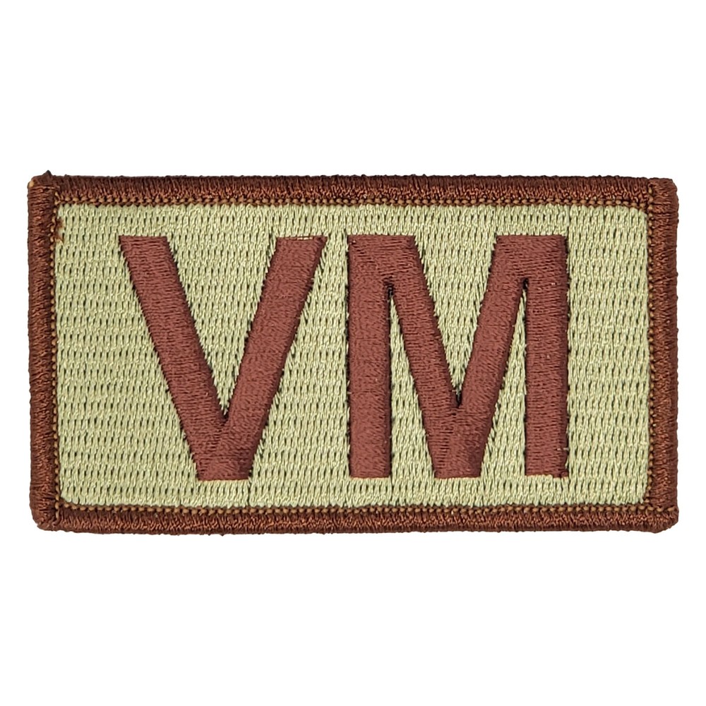VM Duty Identifier Tab / USAF OCP Air Force Patch