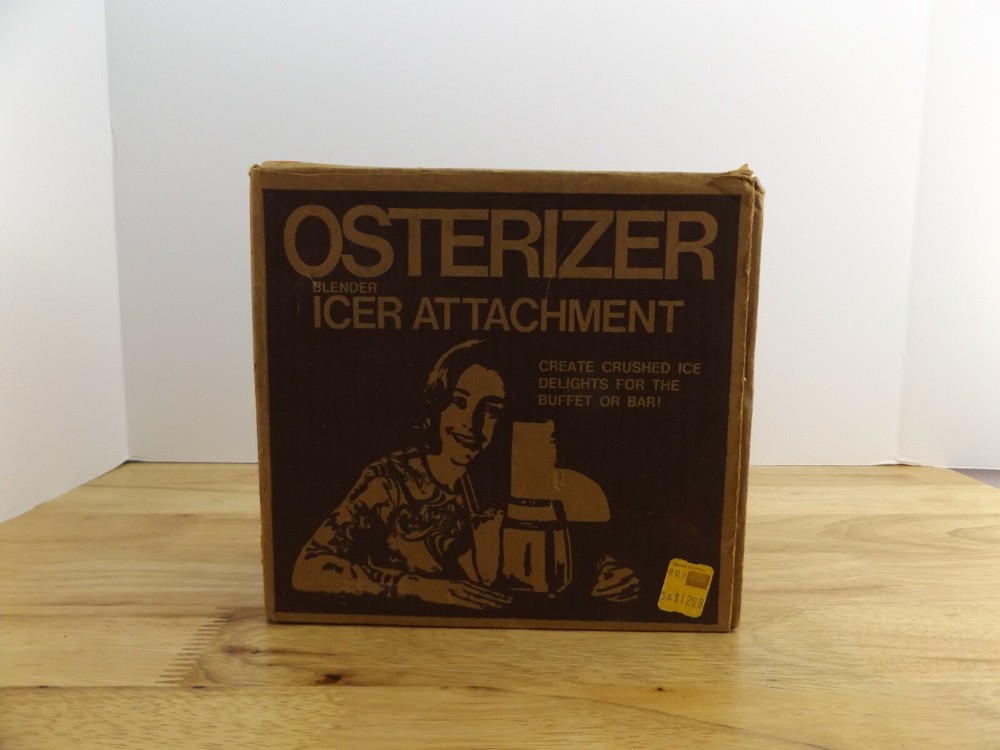 Osterizer Icer Attachment Ice Crusher Model 435 NIB 435-01