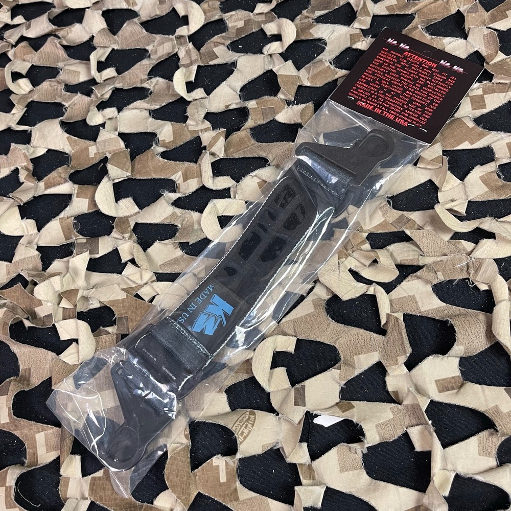 NEW KM Paintball EVS Goggle Strap - Warning