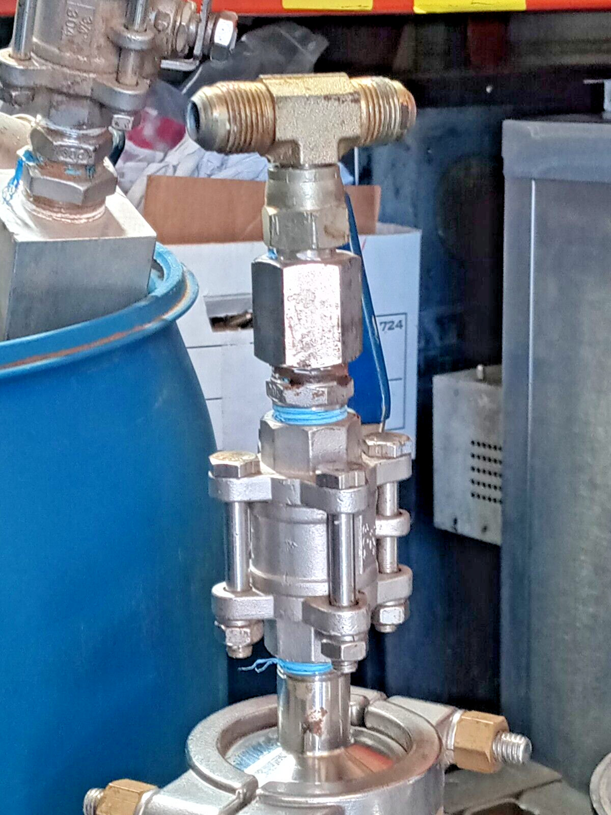 Xtractor Depot SS304 Stainless Steel 36" Spool Round Tri-Clamp Oil Extractor Tub