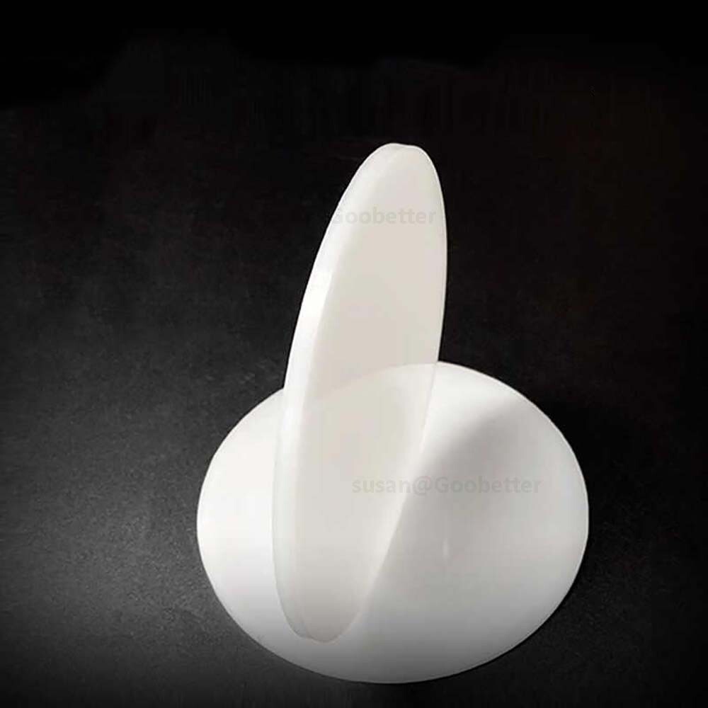 Circles Cut Disc Circles Round White PP Plastic Custom Sizes Available 20-350mm