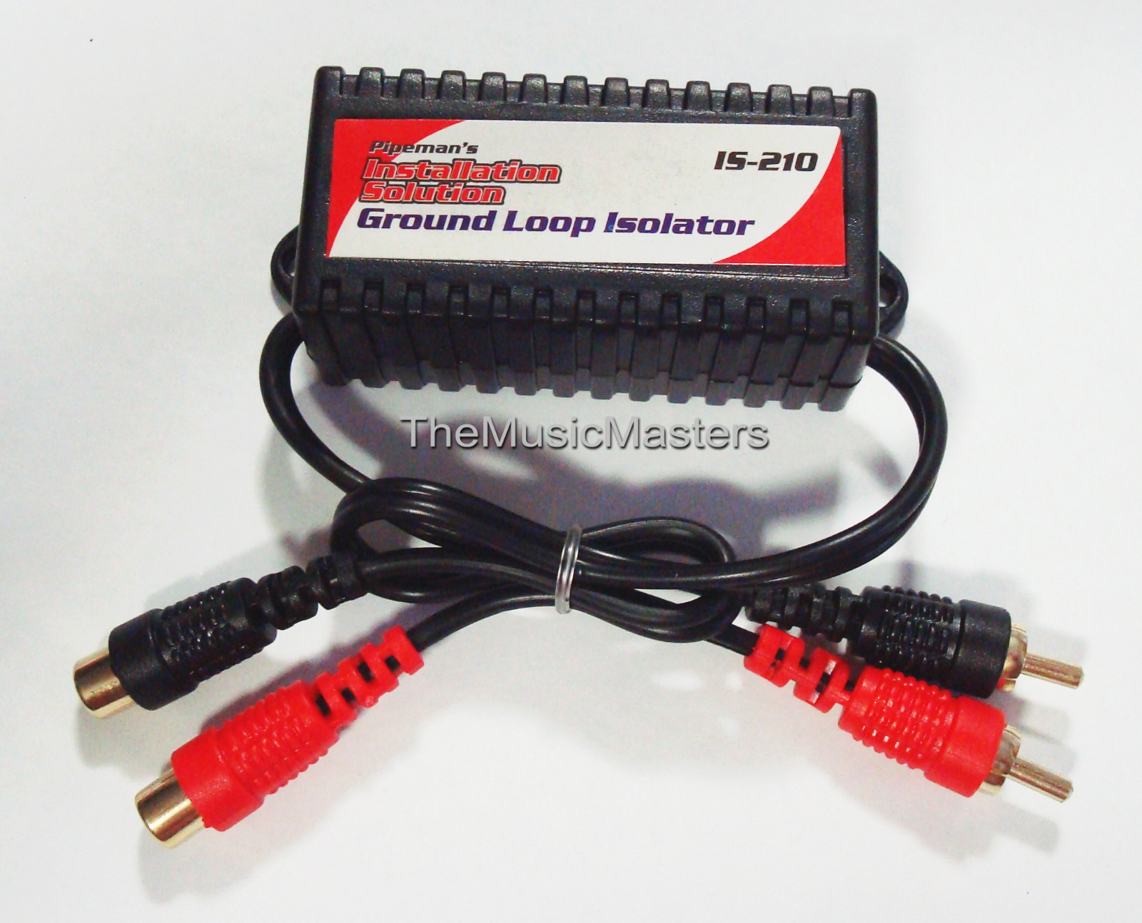 Car Stereo Radio Audio Amp Deck RCA Ground Loop Isolator Noise Filter Suppressor