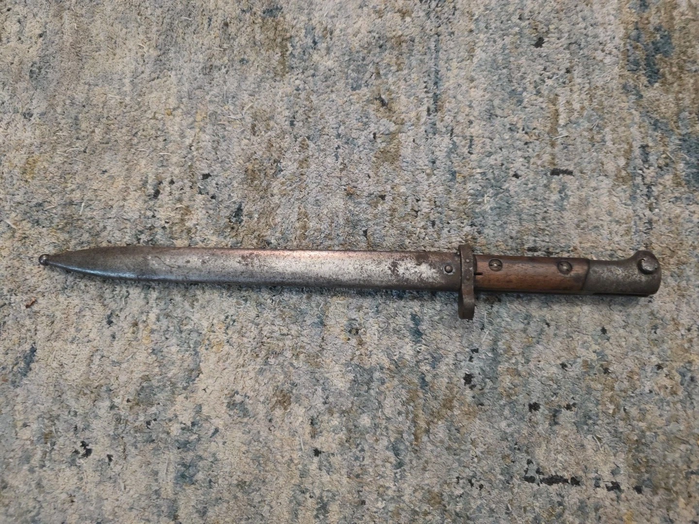 CSZ- H Bayonet & Matching Scabbard Original WWII