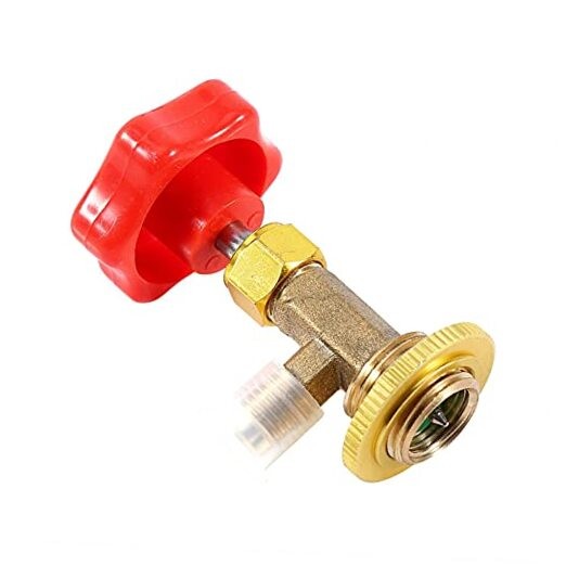 R134a AC Recharge Kit Adapter Fittings M14/1/4" Refrigerant Can Tap Valve