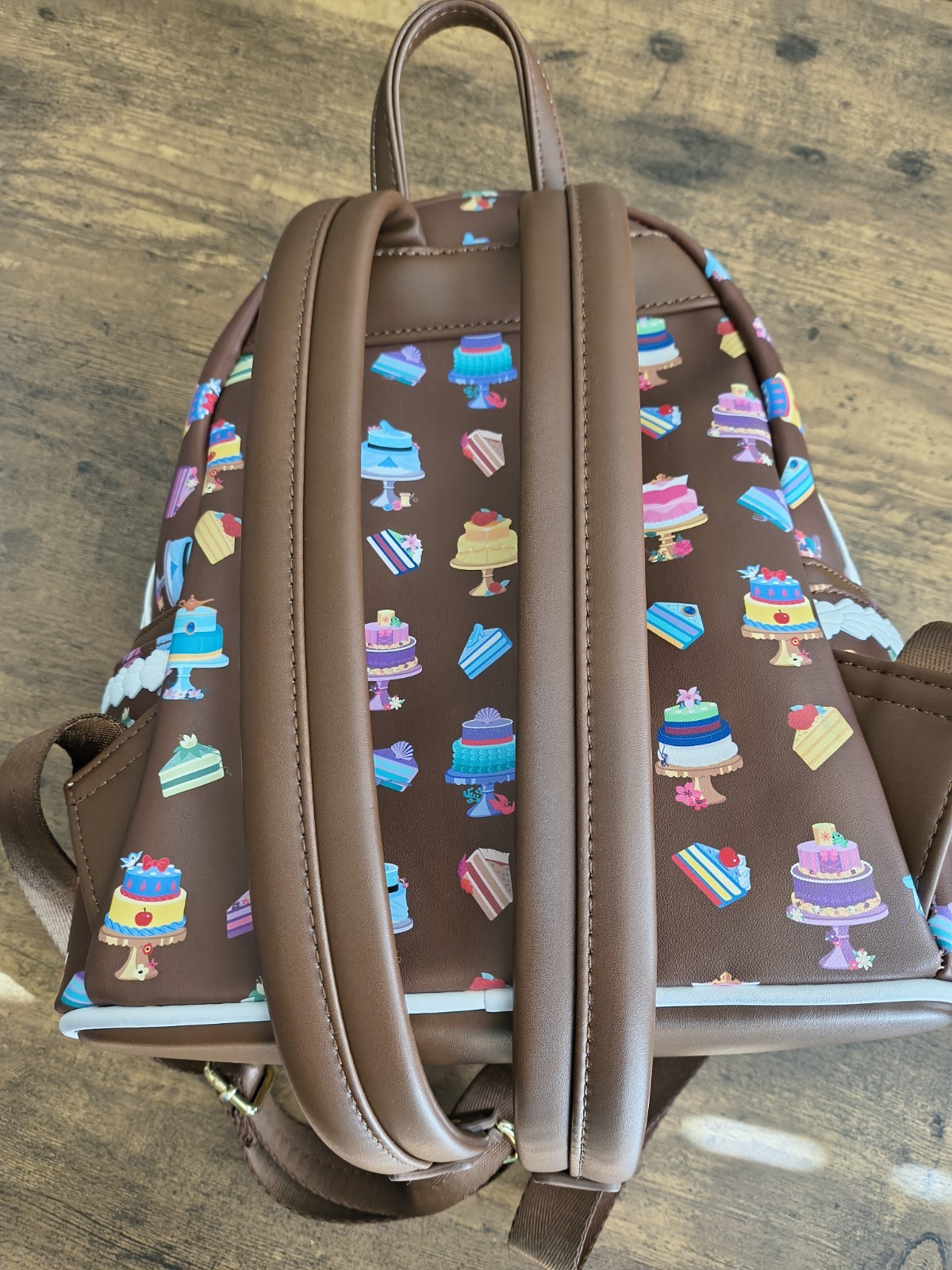 Loungefly Disney Princess Birthday Cakes Print Mini Backpack & Wallet Set