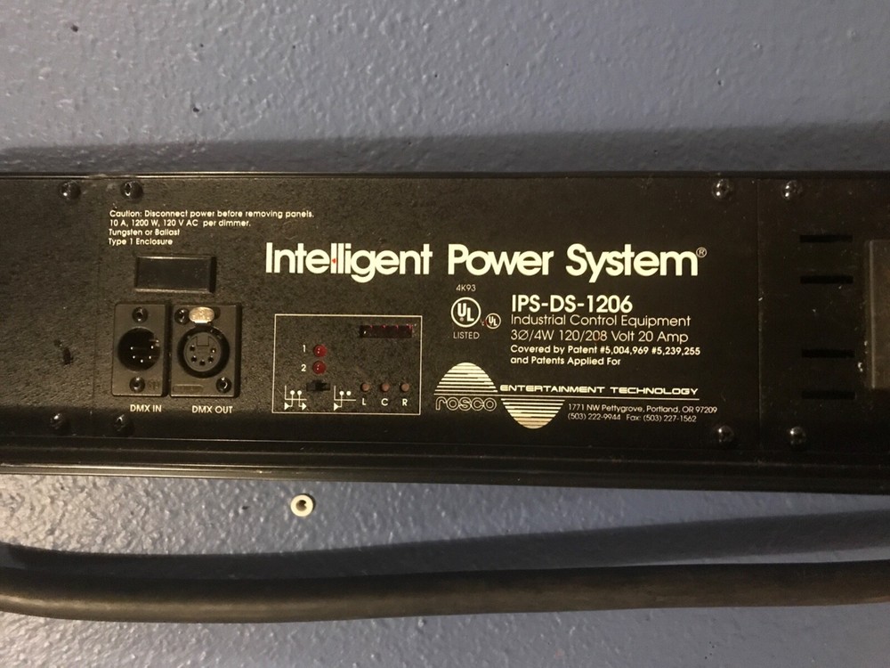 Intelligent Power System IPS-DS-1206 Dimmer Lighting Control