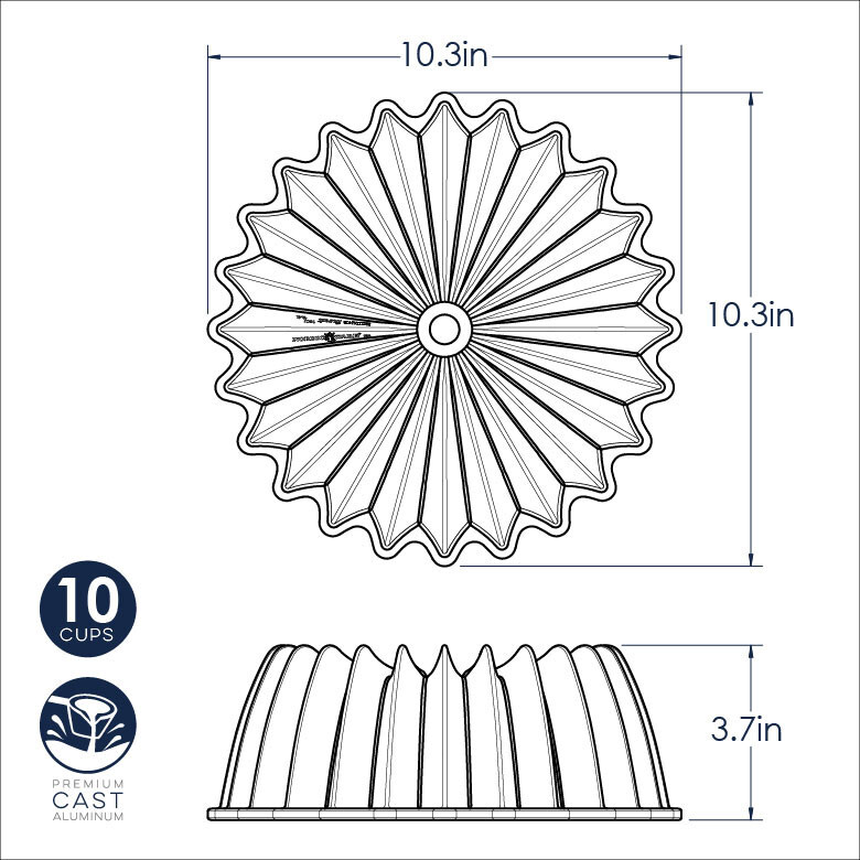 Nordic Ware Brilliance Bundt® Pan