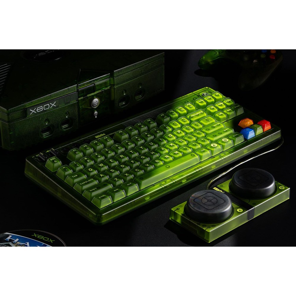 8BitDo Retro 87 Mechanical Gaming Keyboard for Windows & Android - Xbox Edition