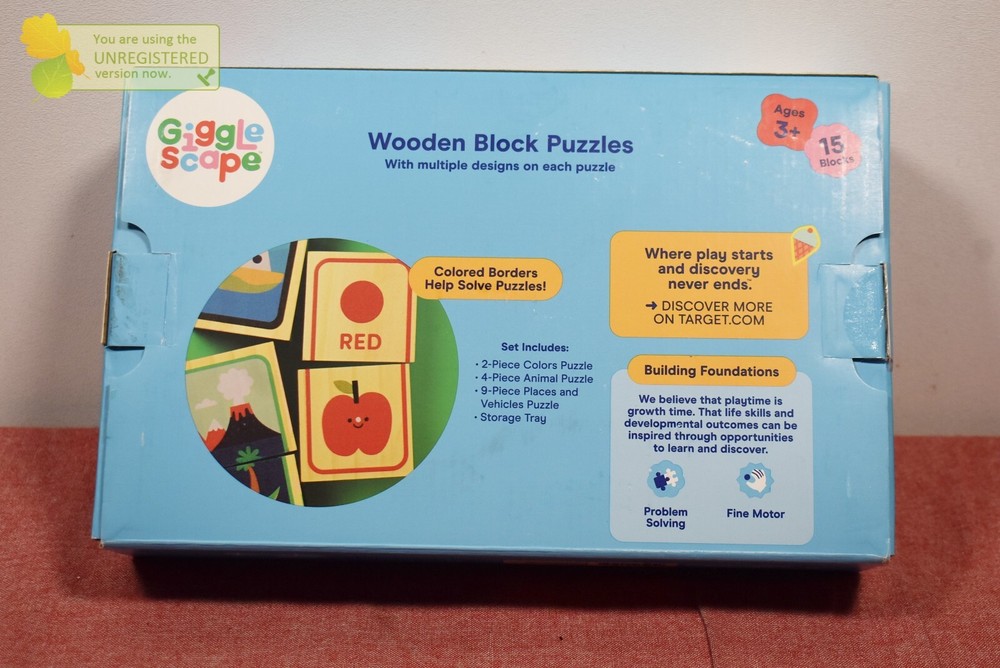 Gigglescape Wooden Block Puzzles