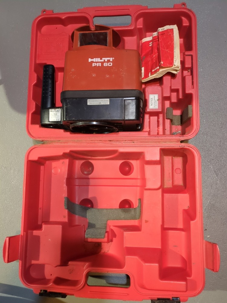Hilti Pr 60 Rotating Laser Untested Read Description!!!!