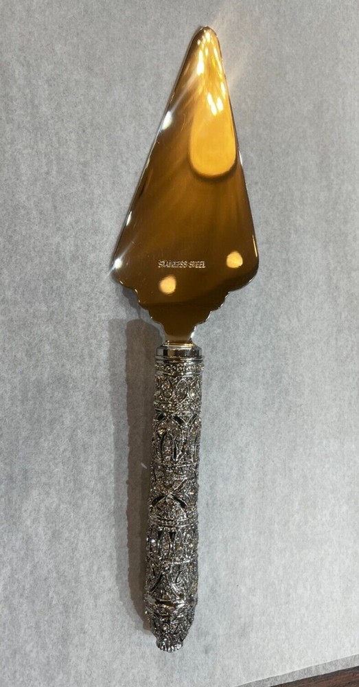 Olivia Riegel Silver Windsor Wedding Dessert Server Only Refurbished