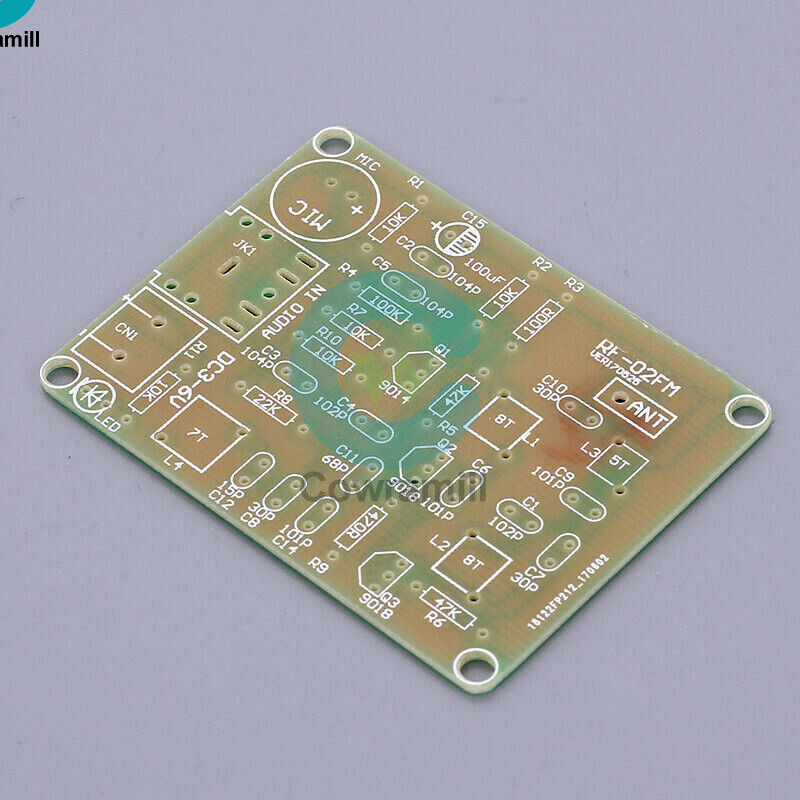 FM Wireless Microphone Suite FM Radio Transmitter 1.5-9V 88-108MHz Module DIY